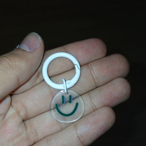 Keychains with smile new, multicolor