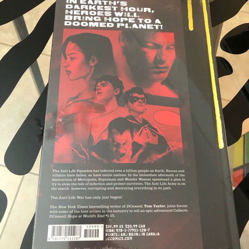 Dceased Hope At World’s End HC graphic novel new 2021