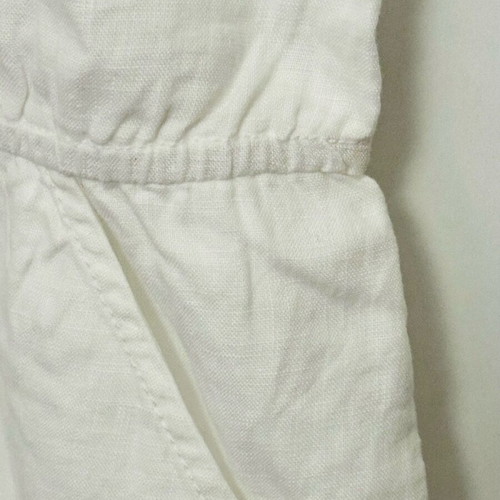 Juicy Couture white linen playsuit like new, worn minimally
