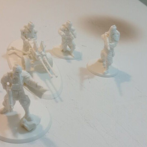 Death Korps Guardsman squad Warhammer 40k 3D printed new