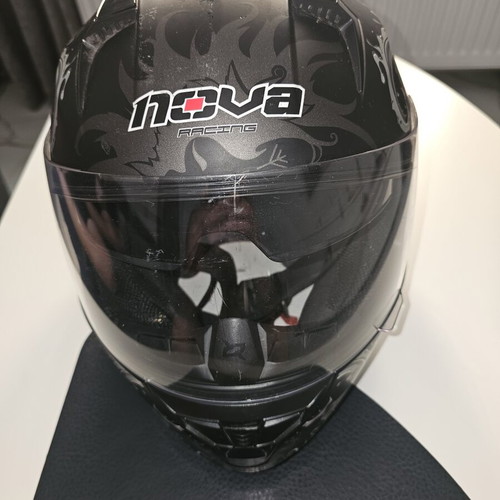 Nova 330-DV Skull Black Matt/Antracite Large helmet used