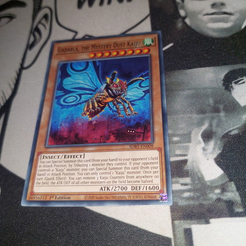 Gadarla, The Mystery Dust Kaiju card like new