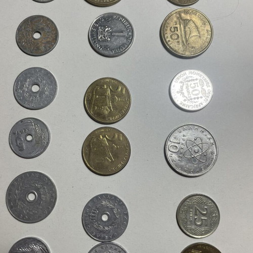 Collectible coins like new, 211 pieces Greek and foreign