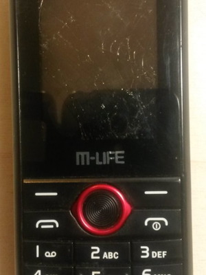 M-Life ML0529 Dual Sim με σπασμένη οθόνη για ανταλλακτικά ή επισκευή