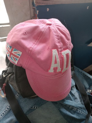 Admiral women's hat like new, fuchsia, size S