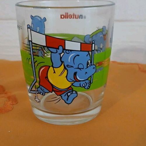 Nutella Ferrero glass like new
