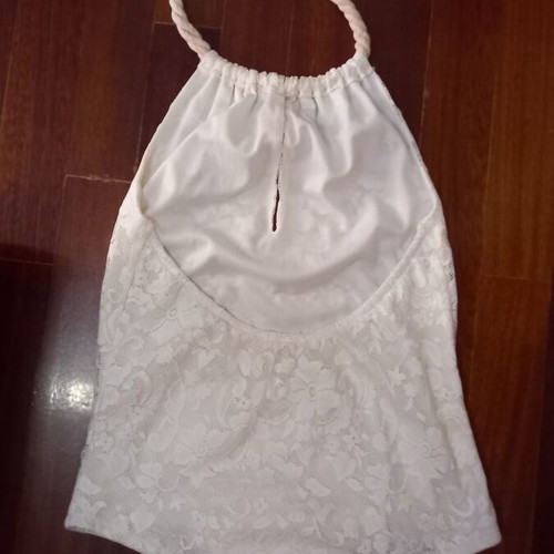 MSR Lace Bodysuit like new, white-cream, size M