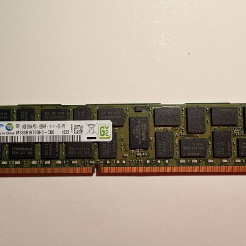 Samsung 32GB DDR3L ECC Registered Server RAM PC3L-12800R new, 4x8GB