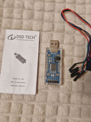 DSD TECH SH-U09C προσαρμογέας USB σε TTL UART σειριακής σύνδεσης με FT232RL