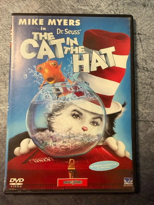 The Cat in the Hat rare DVD used, dubbed