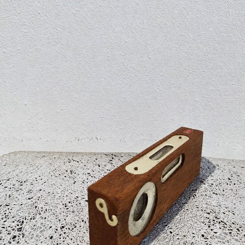 Vintage bubble level by Yugoslav manufacturer RISH used