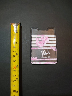 Phone back sticker with small pocket new