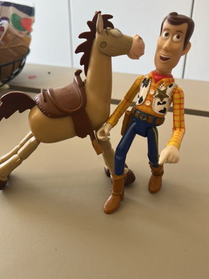 Toy Story figures used, very good condition