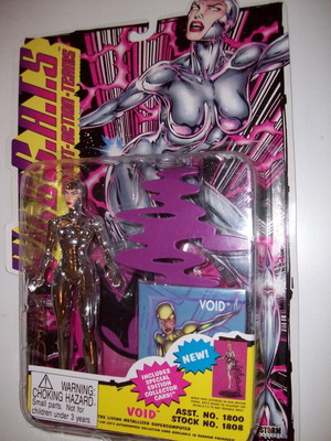 Wildcats Void φιγούρα καινούργια, σφραγισμένη 1995 Playmates