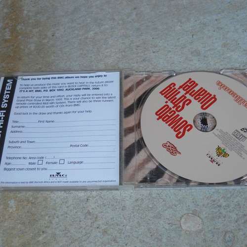 Soweto String Quartet Millennia CD used, folk