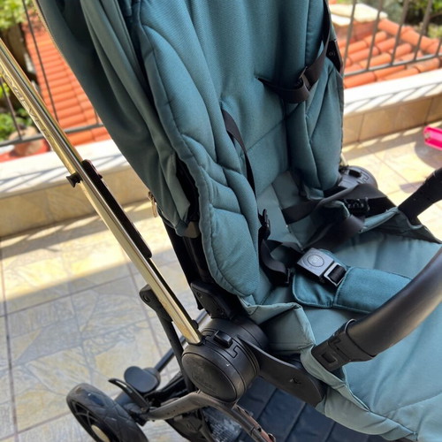 Chicco One4EVER stroller used with two seats and rain cover
