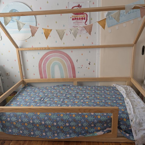 Montessori bed, solid wood, custom made