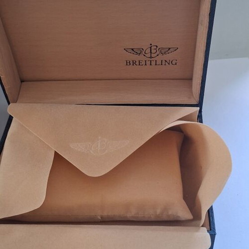 Watch boxes used, set of two with wooden interior