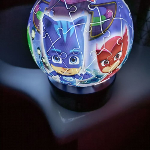 Puzzle Ball PJ Masks Ravensburger like new, night light