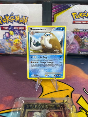 Pokemon карта Mamoswine Legends Awakened non holo употребявана