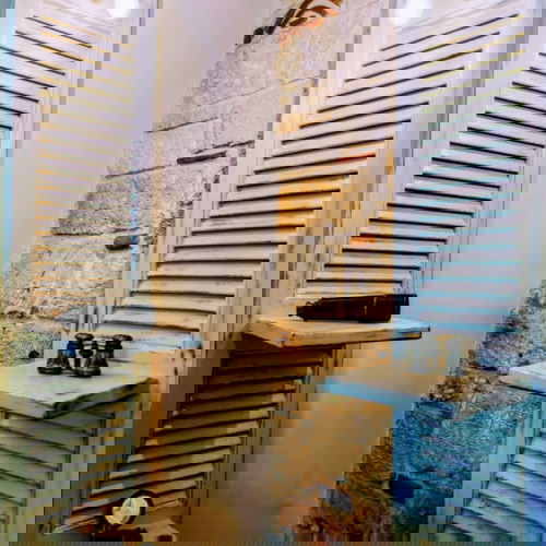 Φωτιστικά χειροποίητα, σετ δύο, καινούργια, με ραφάκια