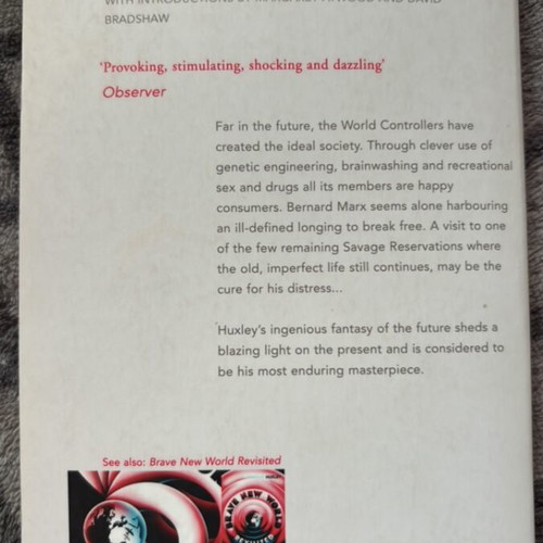 Brave New World book like new, English