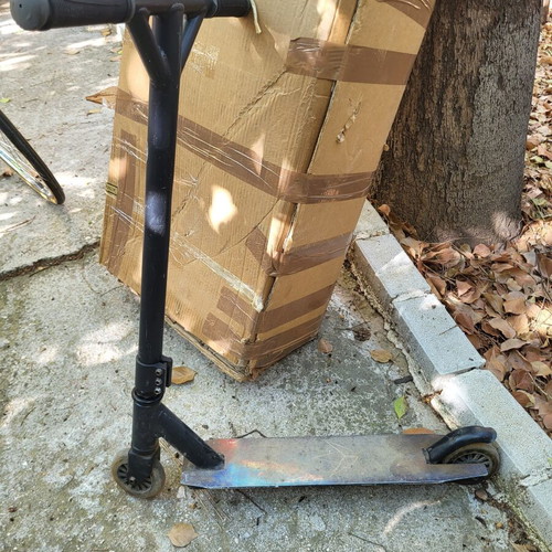 Freestyle Stunt Scooter used, ideal for tricks and skate parks