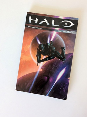 Halo: Fall of Reach graphic novel μεταχειρισμένο, αγγλική έκδοση