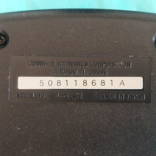 Cobra Laser Superwide 4 radar detector