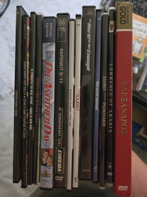 DVDs used, pack of 10 with subtitles
