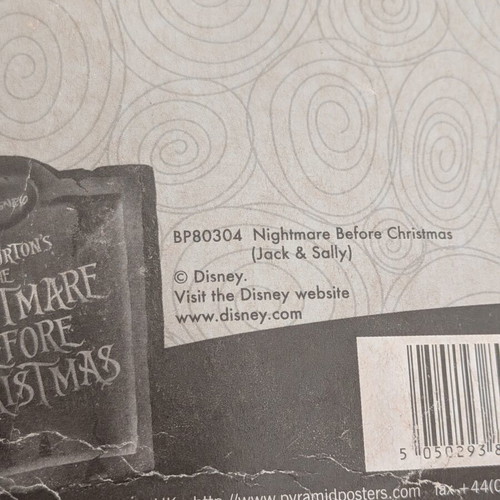 Nightmare Before Christmas button badge pack like new, 4 pieces 38mm