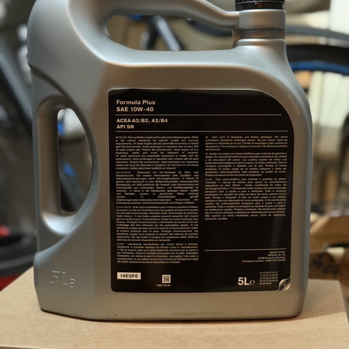 Ford Formula Plus 10W-40 Motor Oil 5L new, synthetic