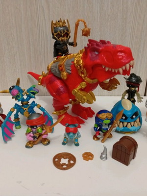 Treasure X Aliens Hunter Moose Toys μεταχειρισμένες φιγούρες δράσης σετ
