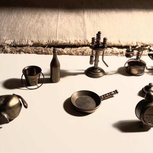 Vintage brass miniatures like new collectible
