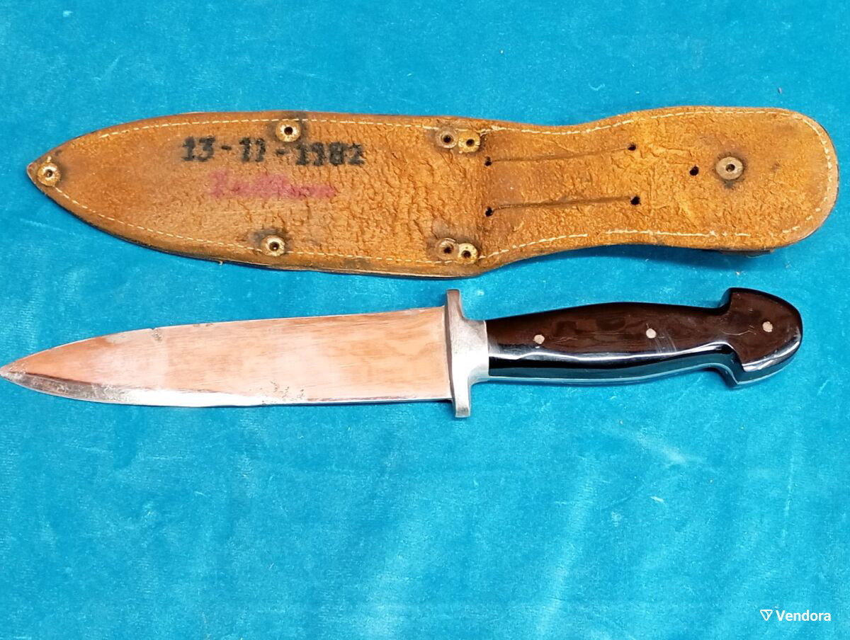 Κρητικό χειροποίητο μαχαίρι τύπου Καταδρομέων μεταχειρισμένο