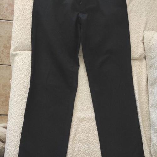 Fabric pants used, size 34, blue and brown