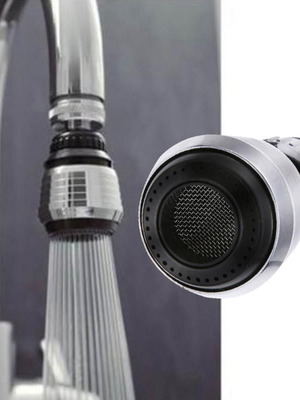Water aerator filter new with adjustable rotating head and mesh purifier