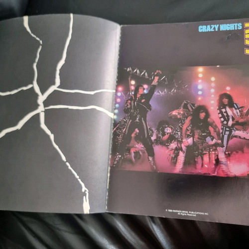 Kiss Crazy Nights sheet music used