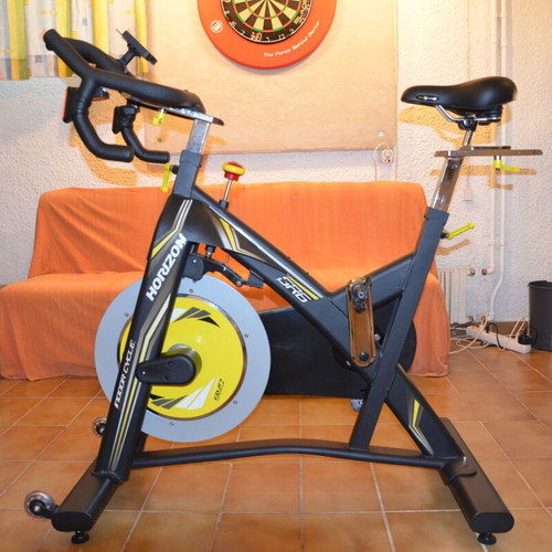 Spin bike Horizon GR6 setup virtual cycling like new