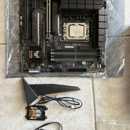Intel Core i9-12900K and ASUS TUF Gaming B760M-PLUS WIFI DDR5 motherboard set