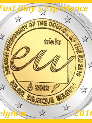 2010 Belgium 2 Euro Coin New, Presidency of The Council of The European Union