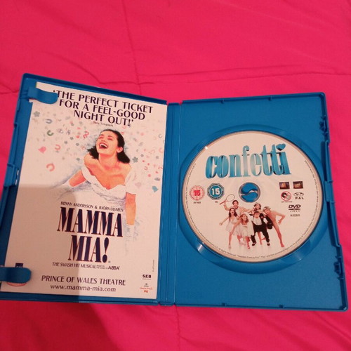 Confetti DVD like new, comedy, subbed