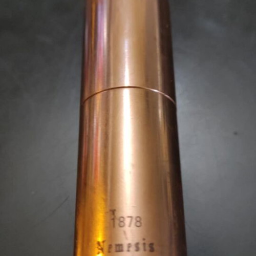 Nemesis 1878 copper/silver tube mech mod used