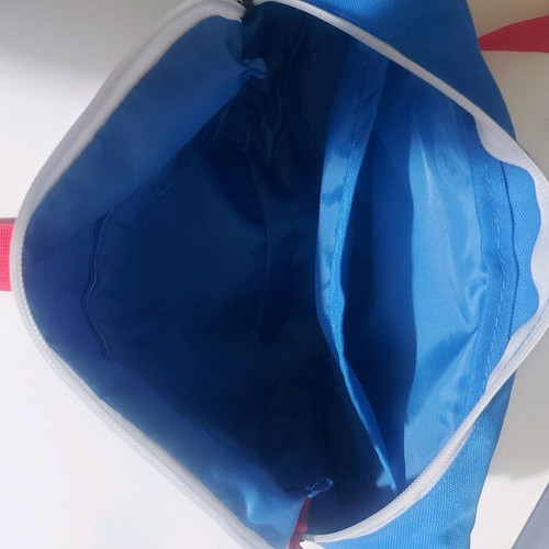 Swatch waist bag like new, blue and red