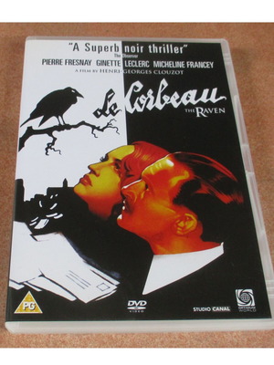 Le Corbeau (The Raven 1943) DVD σαν καινούργιο, δράμα θρίλερ