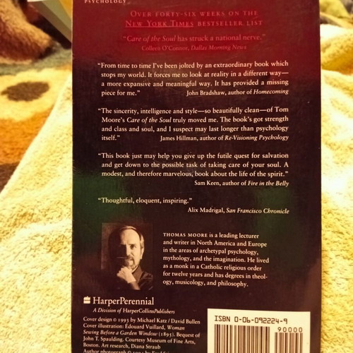 Care of the Soul by Thomas Moore used, English edition