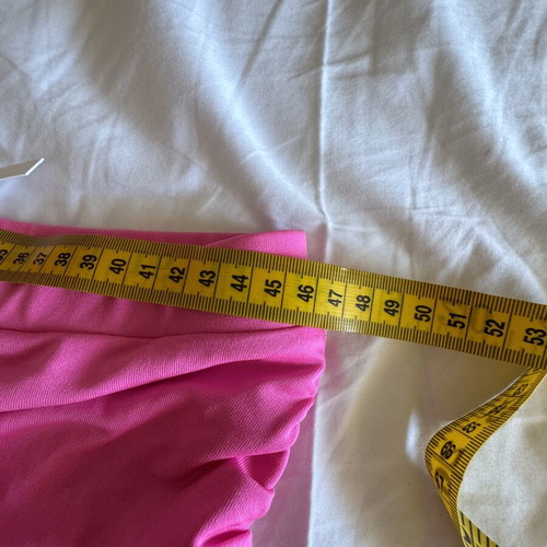 ASOS ruched mini skirt new, size 36, fuchsia pink