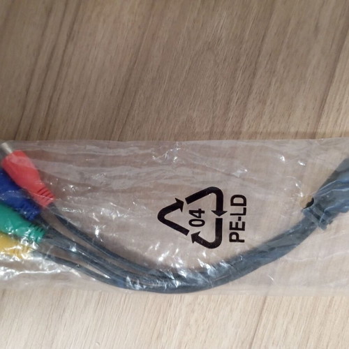 7 PIN S-Video Male to 4-RCA Female Composite AV Cable 0.3m new