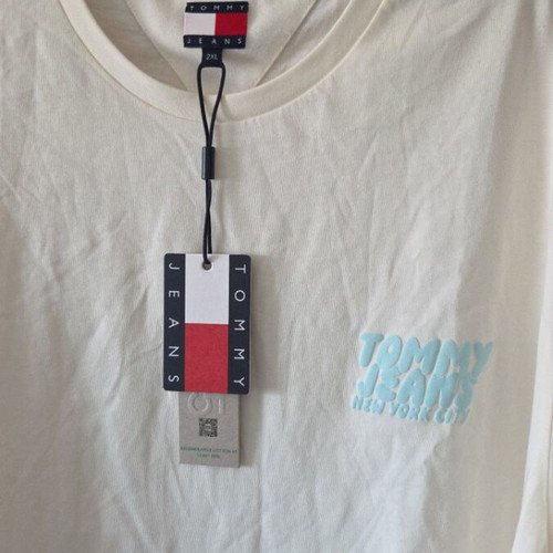Tommy Hilfiger T-shirt, white, XXL, 100% cotton