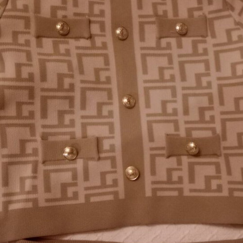 Knitted set Shein with skirt new, beige brown